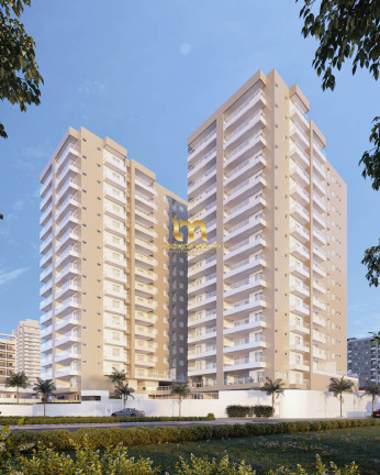 Apartamento com 2 Quartos à Venda, 76 m² em Mirim - Praia Grande