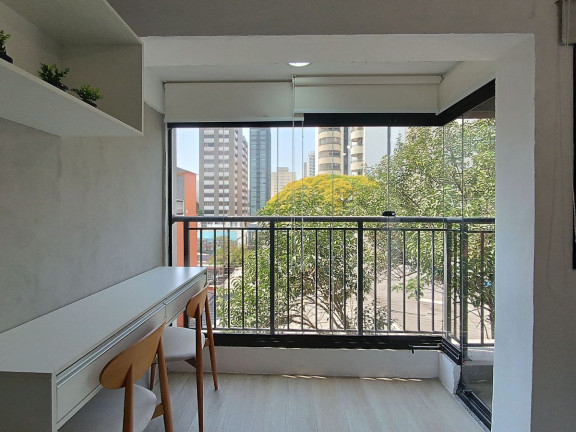 Imagem Apartamento com 1 Quarto para Alugar, 25 m² em Campo Belo - São Paulo