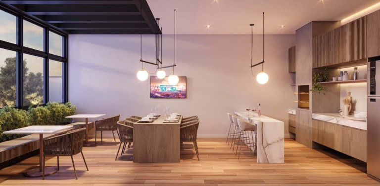 Imagem Apartamento com 1 Quarto à Venda, 41 m² em Centro - Curitiba