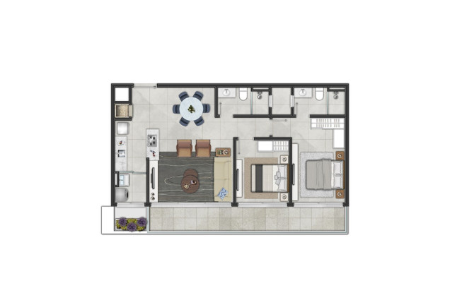 Imagem Apartamento com 2 Quartos à Venda, 80 m² em Predial - Torres Imagem Apartamento com 2 Quartos à Venda, 80 m² em Predial - Torres