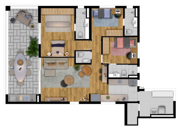Imagem Apartamento com 3 Quartos à Venda, 105 m² em Pinheiros - São Paulo Imagem Apartamento com 3 Quartos à Venda, 105 m² em Pinheiros - São Paulo