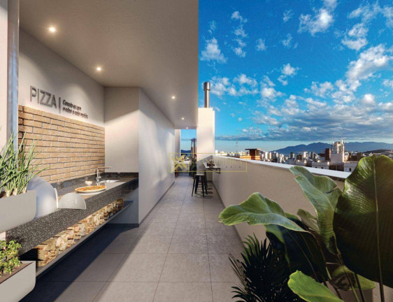 Imagem Apartamento com 1 Quarto à Venda, 33 m² em Barreiros - São José Imagem Apartamento com 1 Quarto à Venda, 33 m² em Barreiros - São José