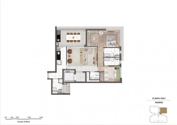 Imagem Apartamento com 2 Quartos à Venda, 102 m² em Moema - São Paulo Imagem Apartamento com 2 Quartos à Venda, 102 m² em Moema - São Paulo