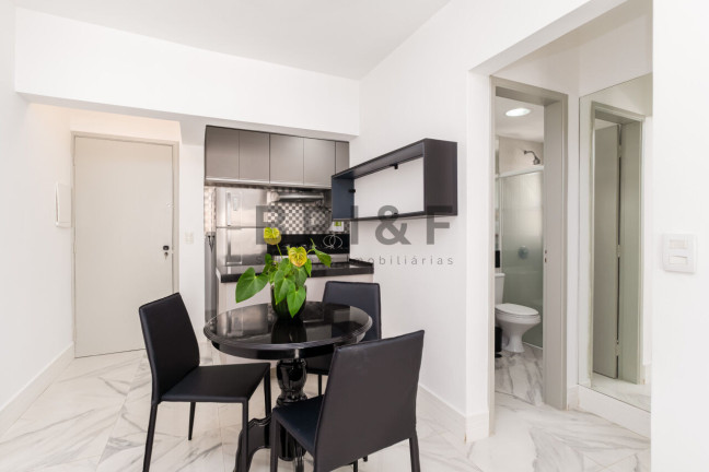 Imagem Apartamento com 1 Quarto para Alugar, 42 m² em Itaim Bibi - São Paulo Imagem Apartamento com 1 Quarto para Alugar, 42 m² em Itaim Bibi - São Paulo