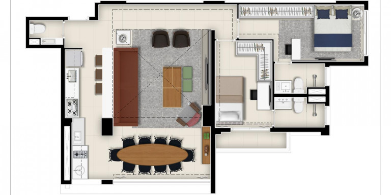 Imagem Apartamento com 2 Quartos à Venda, 95 m² em Vila Clementino - São Paulo Imagem Apartamento com 2 Quartos à Venda, 95 m² em Vila Clementino - São Paulo
