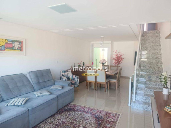Imagem Sobrado com 3 Quartos à Venda, 200 m² em Campestre - Santo André