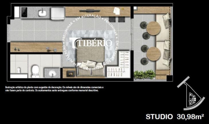 Imagem Apartamento com 2 Quartos à Venda, 38 m² em Vila Mariana - São Paulo