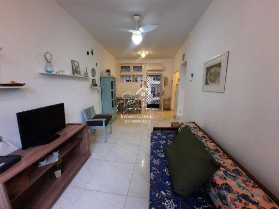 Imagem Apartamento com 1 Quarto à Venda, 60 m² em Pitangueiras - Guarujá