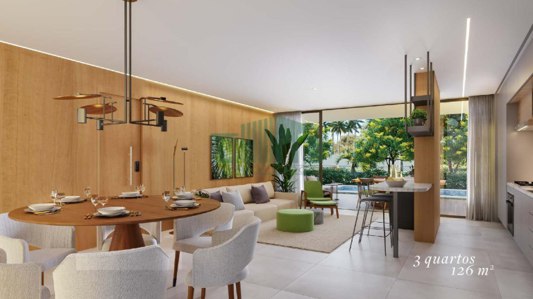 Imagem Apartamento com 1 Quarto à Venda, 32 m² em Praia Dos Carneiros - Tamandaré