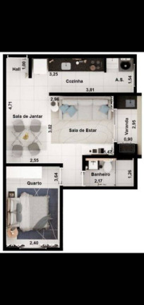 Imagem Apartamento com 2 Quartos à Venda, 53 m² em Vista Alegre - Taubaté Imagem Apartamento com 2 Quartos à Venda, 53 m² em Vista Alegre - Taubaté