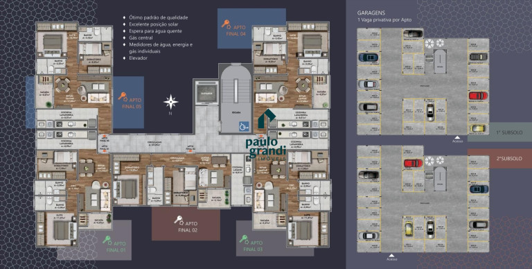 Imagem Apartamento com 2 Quartos à Venda, 62 m² em Sanvitto - Caxias Do Sul Imagem Apartamento com 2 Quartos à Venda, 62 m² em Sanvitto - Caxias Do Sul