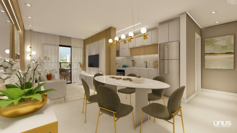 Apartamento com 3 Quartos à Venda, 105 m² em Barreiros - São José