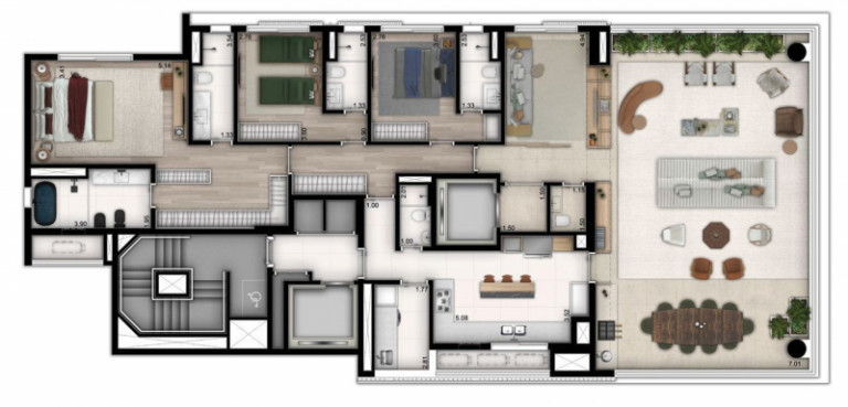 Imagem Apartamento com 4 Quartos à Venda, 238 m² em Moema - São Paulo Imagem Apartamento com 4 Quartos à Venda, 238 m² em Moema - São Paulo