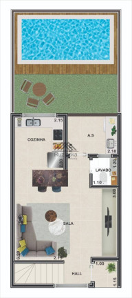Imagem Casa de Condomínio com 2 Quartos à Venda, 71 m² em Praia Dos Sonhos - Itanhaém Imagem Casa de Condomínio com 2 Quartos à Venda, 71 m² em Praia Dos Sonhos - Itanhaém
