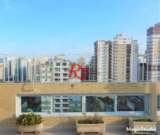 Imagem Cobertura com 3 Quartos à Venda, 258 m² em Gonzaga - Santos Imagem Cobertura com 3 Quartos à Venda, 258 m² em Gonzaga - Santos