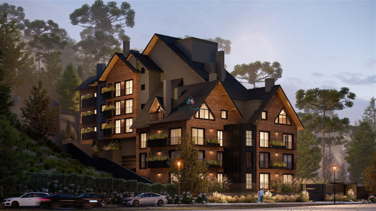 Imagem Apartamento com 1 Quarto à Venda, 57 m² em Centro - Gramado Imagem Apartamento com 1 Quarto à Venda, 57 m² em Centro - Gramado