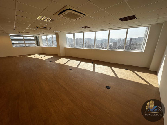 Imagem Sala Comercial para Alugar, 338 m² em Gonzaga - Santos Imagem Sala Comercial para Alugar, 338 m² em Gonzaga - Santos