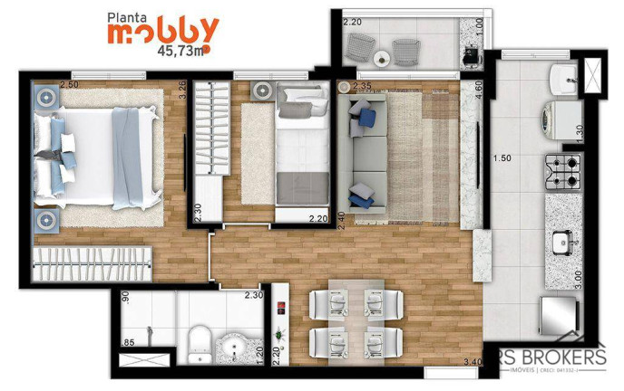 Imagem Apartamento com 2 Quartos à Venda, 45 m² em Vila Galvão - Guarulhos Imagem Apartamento com 2 Quartos à Venda, 45 m² em Vila Galvão - Guarulhos
