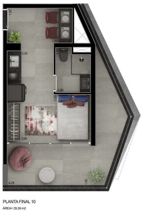 Imagem Imóvel com 1 Quarto à Venda, 26 m² em Vila Mariana - São Paulo