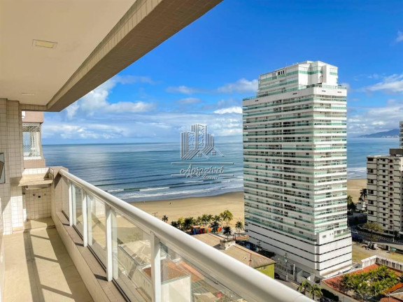 Apartamento com 3 Quartos à Venda, 109 m² em Canto Do Forte - Praia Grande