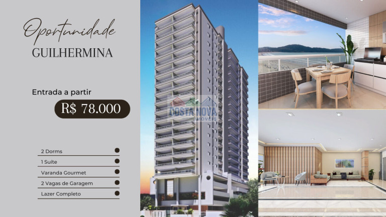 Imagem Apartamento com 2 Quartos à Venda, 76 m² em Guilhermina - Praia Grande Imagem Apartamento com 2 Quartos à Venda, 76 m² em Guilhermina - Praia Grande