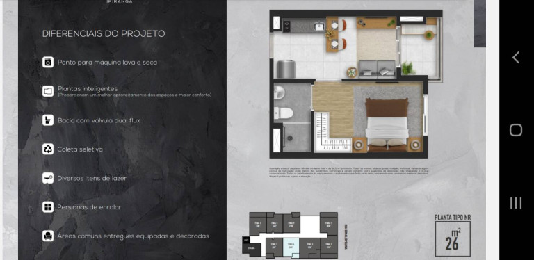 Imagem Apartamento com 1 Quarto à Venda,  em Alto Do Ipiranga - São Paulo