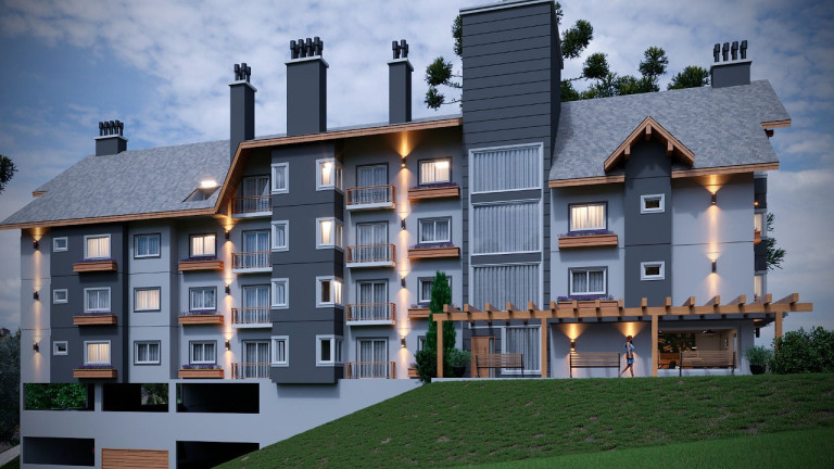 Imagem Imóvel com 2 Quartos à Venda, 91 m² em Vila Moura - Gramado Imagem Imóvel com 2 Quartos à Venda, 91 m² em Vila Moura - Gramado