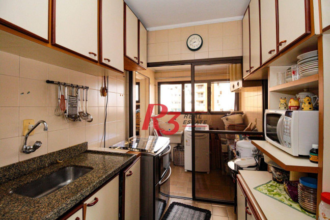 Imagem Apartamento com 1 Quarto para Alugar, 55 m² em Boqueirão - Santos