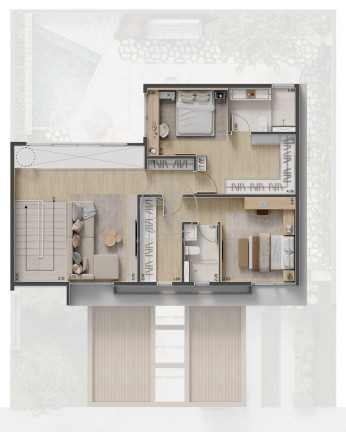 Imagem Casa de Condomínio com 3 Quartos à Venda, 187 m² em Sítios De Recreio Gramado - Campinas
