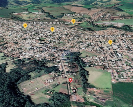 Imagem Terreno à Venda, 1.025 m² em Centro - Faxinal