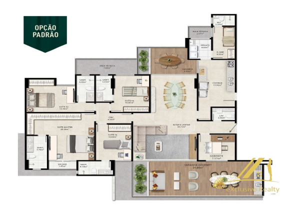 Imagem Imóvel com 3 Quartos à Venda, 210 m² em Caminho Das árvores - Salvador
