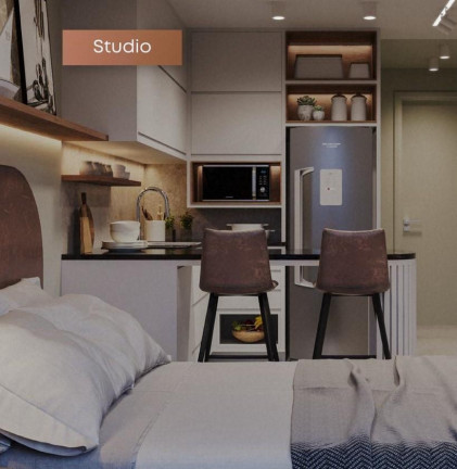Imagem Apartamento com 2 Quartos à Venda, 37 m² Imagem Apartamento com 2 Quartos à Venda, 37 m²