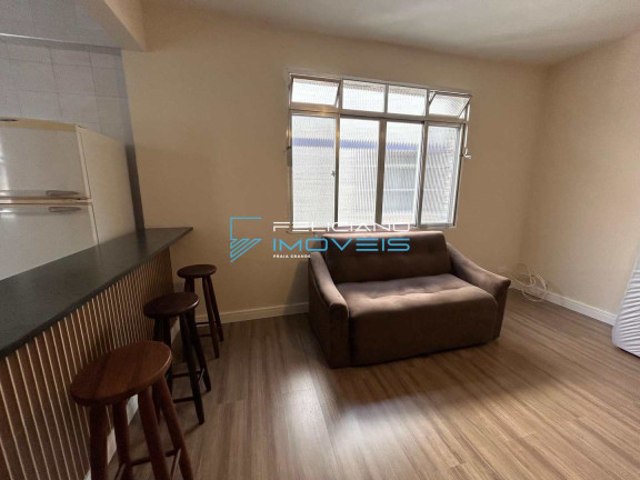 Imagem Kitnet com 1 Quarto para Alugar, 31 m² em Canto Do Forte - Praia Grande Imagem Kitnet com 1 Quarto para Alugar, 31 m² em Canto Do Forte - Praia Grande