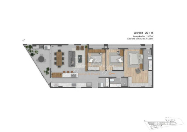 Imagem Apartamento com 2 Quartos à Venda, 198 m² em Mercês - Curitiba Imagem Apartamento com 2 Quartos à Venda, 198 m² em Mercês - Curitiba