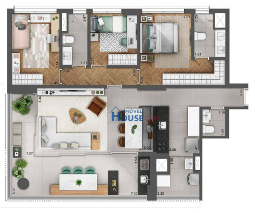 Imagem Apartamento com 3 Quartos à Venda, 111 m² em Perdizes - São Paulo Imagem Apartamento com 3 Quartos à Venda, 111 m² em Perdizes - São Paulo