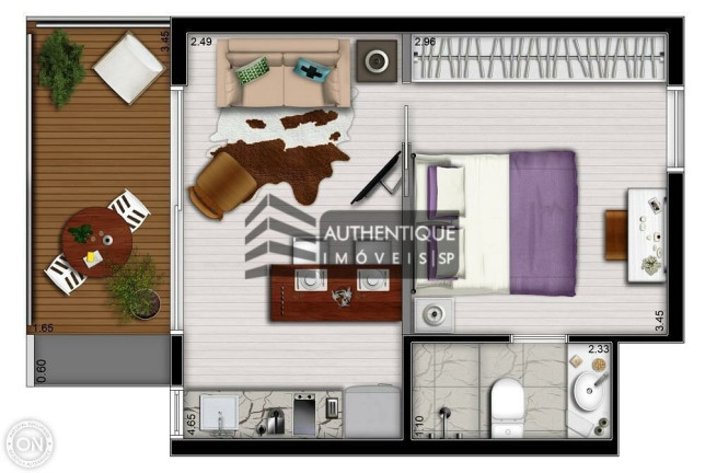 Imagem Apartamento com 1 Quarto à Venda, 35 m² em Vila Olímpia - São Paulo Imagem Apartamento com 1 Quarto à Venda, 35 m² em Vila Olímpia - São Paulo