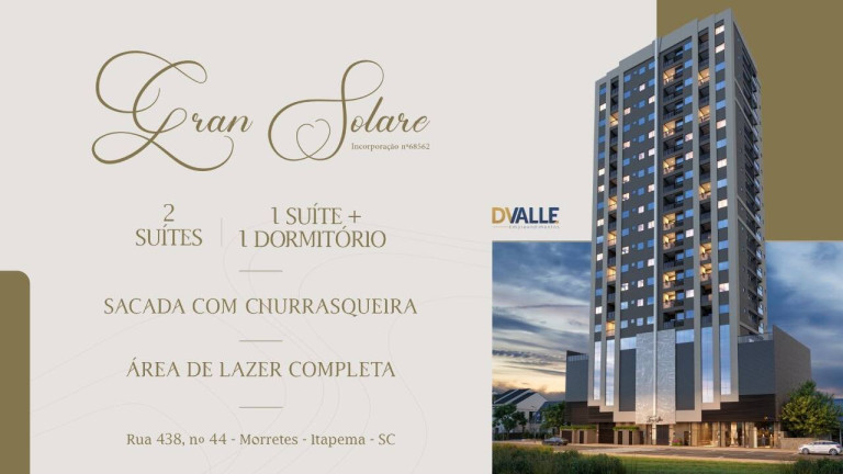 Imagem Apartamento com 2 Quartos à Venda, 65 m² em Morretes - Itapema