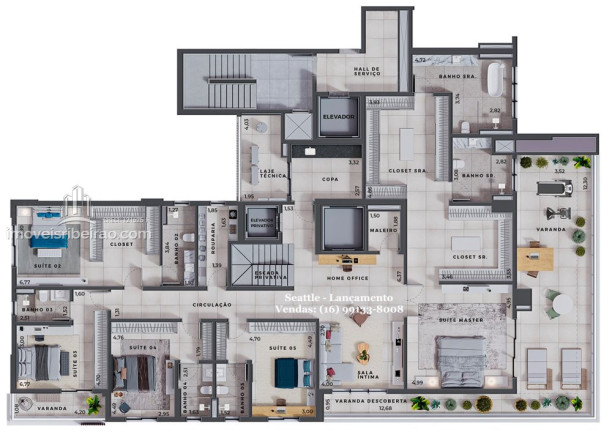 Imagem Cobertura com 5 Quartos à Venda, 700 m² em Bonfim Paulista - Ribeirão Preto Imagem Cobertura com 5 Quartos à Venda, 700 m² em Bonfim Paulista - Ribeirão Preto