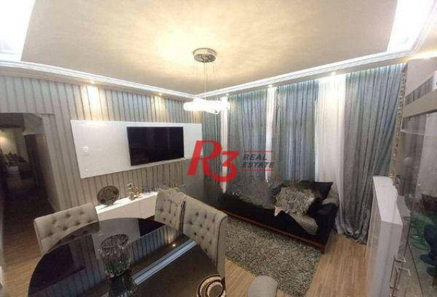 Imagem Apartamento com 2 Quartos à Venda, 80 m² em Campo Grande - Santos Imagem Apartamento com 2 Quartos à Venda, 80 m² em Campo Grande - Santos