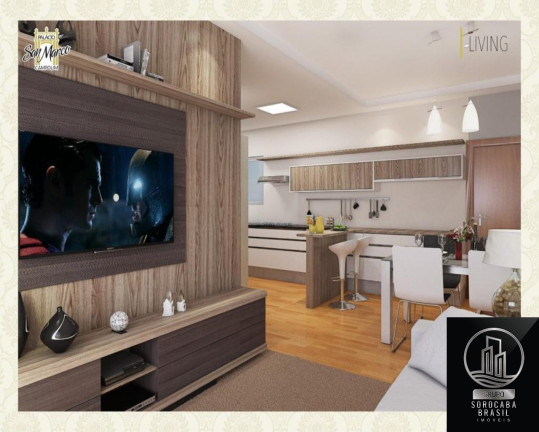Imagem Apartamento com 2 Quartos à Venda, 61 m² em Parque Campolim - Sorocaba Imagem Apartamento com 2 Quartos à Venda, 61 m² em Parque Campolim - Sorocaba
