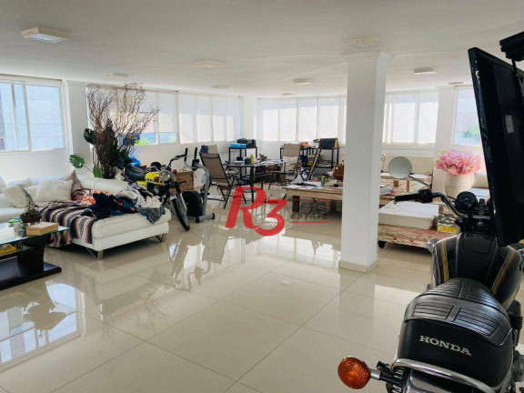 Imagem Cobertura com 5 Quartos à Venda, 406 m² em Aparecida - Santos Imagem Cobertura com 5 Quartos à Venda, 406 m² em Aparecida - Santos