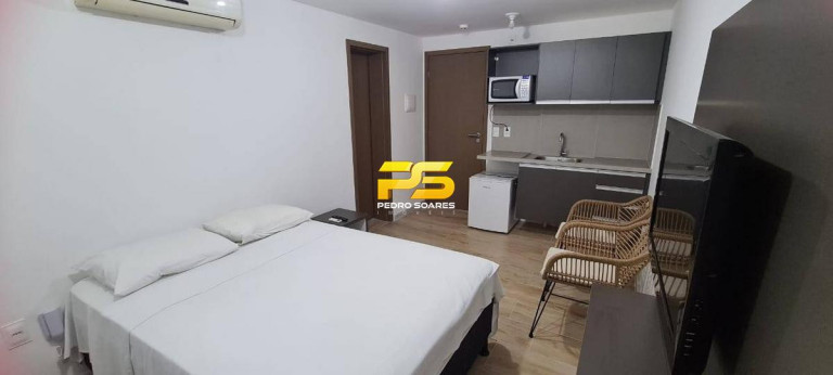 Imagem Apartamento com 1 Quarto para Alugar, 27 m² em Cabo Branco - João Pessoa Imagem Apartamento com 1 Quarto para Alugar, 27 m² em Cabo Branco - João Pessoa