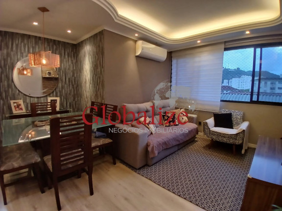 Imagem Imóvel com 2 Quartos à Venda, 79 m² em Campo Grande - Santos Imagem Imóvel com 2 Quartos à Venda, 79 m² em Campo Grande - Santos