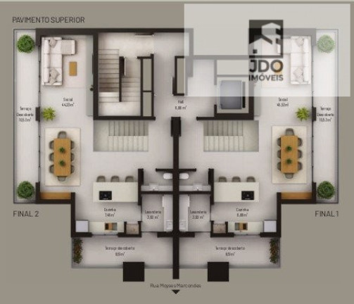 Imagem Cobertura com 3 Quartos à Venda, 155 m² em Juvevê - Curitiba Imagem Cobertura com 3 Quartos à Venda, 155 m² em Juvevê - Curitiba