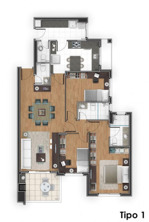 Imagem Apartamento com 3 Quartos à Venda, 173 m² em Juvevê - Curitiba