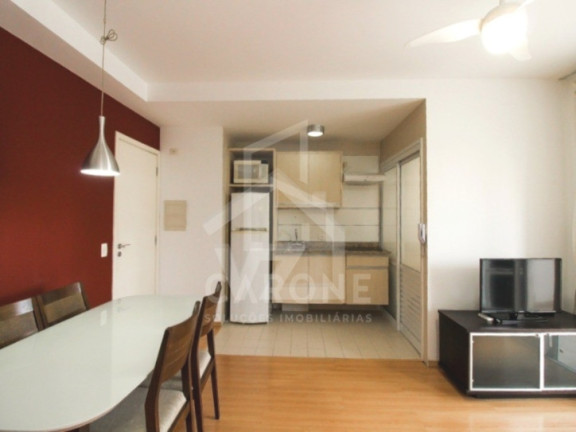 Imagem Apartamento com 1 Quarto para Alugar, 45 m² em Brooklin Paulista - São Paulo