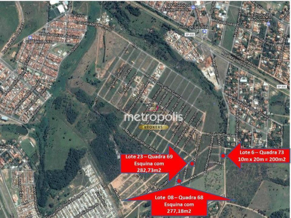 Terreno à Venda, 759 m² em Parque Dos Pinheiros - Botucatu