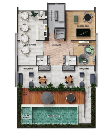 Imagem Apartamento com 2 Quartos à Venda, 61 m² em Camboinha - Cabedelo Imagem Apartamento com 2 Quartos à Venda, 61 m² em Camboinha - Cabedelo