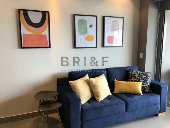 Imagem Apartamento com 1 Quarto para Alugar, 45 m² em Brooklin - São Paulo Imagem Apartamento com 1 Quarto para Alugar, 45 m² em Brooklin - São Paulo