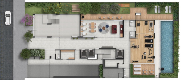 Imagem Apartamento com 2 Quartos à Venda, 66 m² em Indianópolis - São Paulo